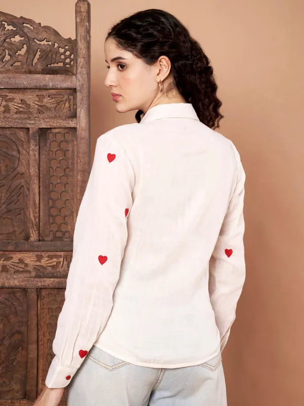 White_Cotton_Shirt_With_Red_Heart_Embroidery