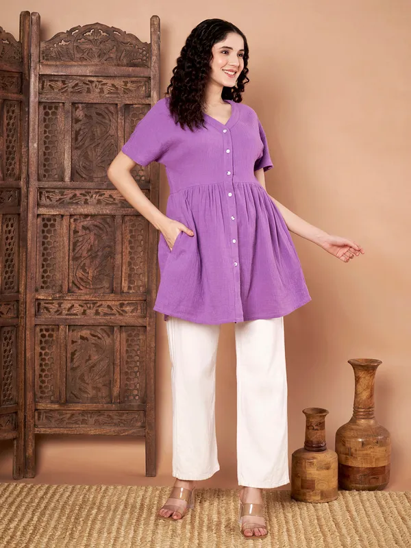 Purple_Shirt_Style_Top