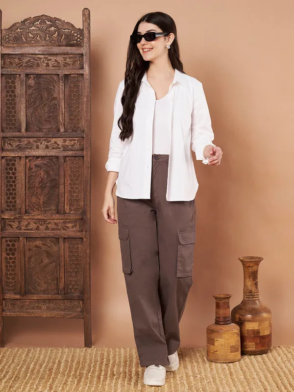 Charcoal_Grey_Cotton_Cargo_Pants_Straight_Fit_With_Utility_Pockets