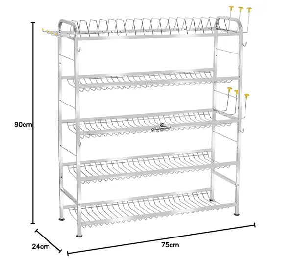 5_Layer_Shelf_Wall_Mount_Kitchen_(Opal_36_*_30_In,_Tiered_Shelf)