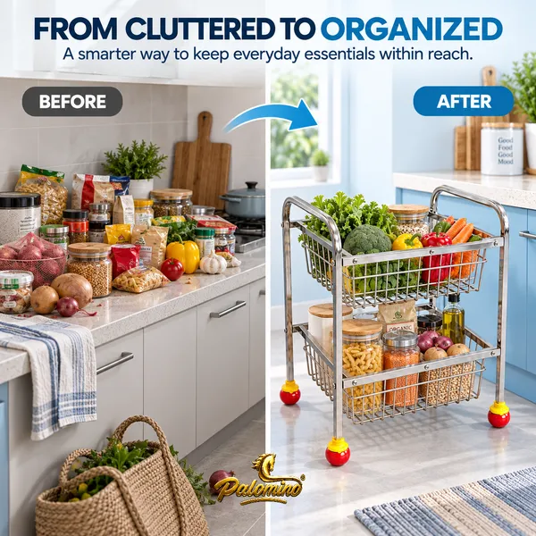 PALOMINO_2_Layer_Stainless_Steel_Kitchen_Trolley_Rack_|_Fruit_&_Veg_Stand_Stainless_Steel_Kitchen_Trolley