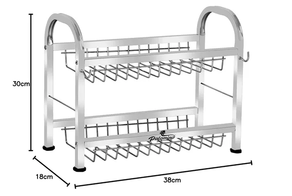 Stainless_Steel_Plate_Rack_(12X15_Inch_2_Layer_Cutlery_Stand)