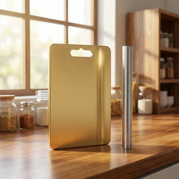 All-In-One_Stainless_Steel_Golden_Chopping_Board_(31X21)