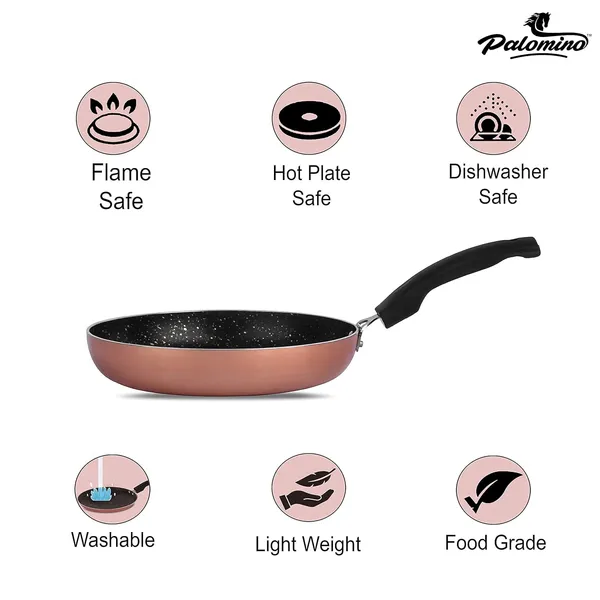 24Cm_Non_Stick_Aluminium_Induction_Fry_(Pack_Of_1,_Copper-Color,_Induction_Base)