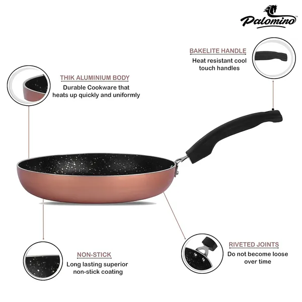 24Cm_Non_Stick_Aluminium_Induction_Fry_(Pack_Of_1,_Copper-Color,_Induction_Base)