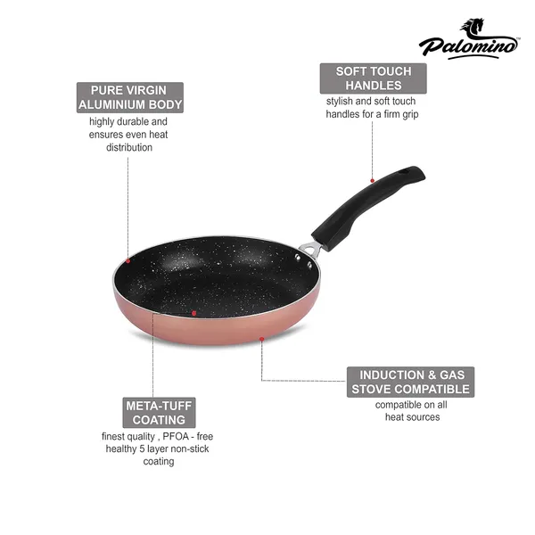 24Cm_Non-Stick_Aluminium_Non-Induction_Fry_Pan/Frying_(Pack_Of_1,_Copper-Color,_Non-Induction_Base)