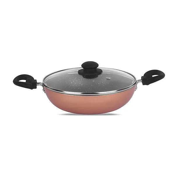 Heavy_Duty_Aluminium_Non-Stick_Deep_Kadhai_(24_Cm,_Pack_Of_1,_Copper_Color,_Non-Induction_Base)