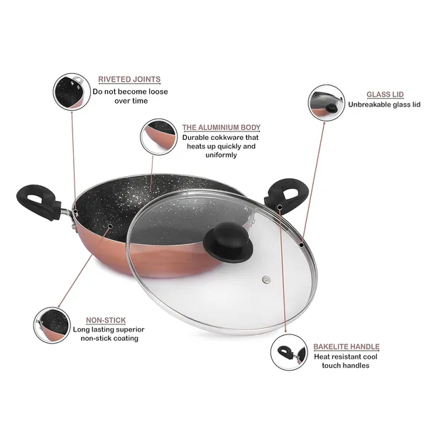 Heavy_Duty_Aluminium_Non-Stick_Deep_Kadhai_(24_Cm,_Pack_Of_1,_Copper_Color,_Non-Induction_Base)