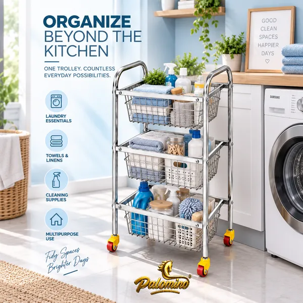 PALOMINO_3_Layer_Stainless_Steel_Kitchen_Trolley_Rack_|_Fruit_&_Veg_Stand_Stainless_Steel_Kitchen_Trolley