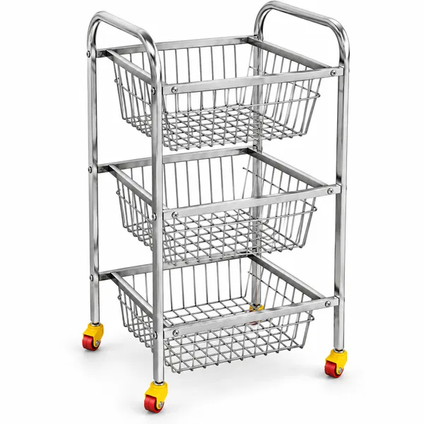 PALOMINO_3_Layer_Stainless_Steel_Kitchen_Trolley_Rack_|_Fruit_&_Veg_Stand_Stainless_Steel_Kitchen_Trolley
