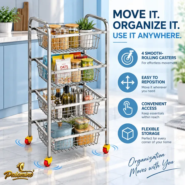 PALOMINO_4_Layer_Stainless_Steel_Kitchen_Trolley_Rack_|_Fruit_&_Veg_Stand_Stainless_Steel_Kitchen_Trolley