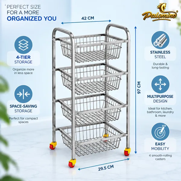 PALOMINO_4_Layer_Stainless_Steel_Kitchen_Trolley_Rack_|_Fruit_&_Veg_Stand_Stainless_Steel_Kitchen_Trolley