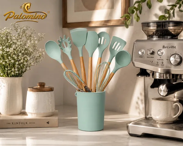 PALOMINO_Premium_Silicone_Kitchen_Utensil_Set_|_12-Piece_Food_Grade_Silicone_Cooking_Tools_with_Premium_Wooden_Handles_&_Holder_|_BPA_Free_|_Heat_Resistant_|_Non-Stick_Safe_|_Modern_Kitchen_Essentials