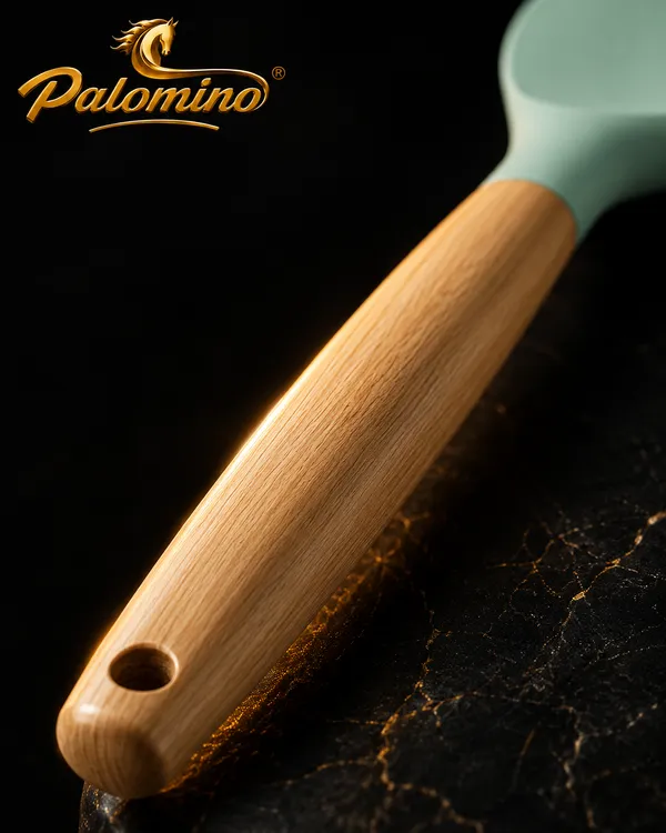 PALOMINO_Premium_Silicone_Kitchen_Utensil_Set_|_12-Piece_Food_Grade_Silicone_Cooking_Tools_with_Premium_Wooden_Handles_&_Holder_|_BPA_Free_|_Heat_Resistant_|_Non-Stick_Safe_|_Modern_Kitchen_Essentials