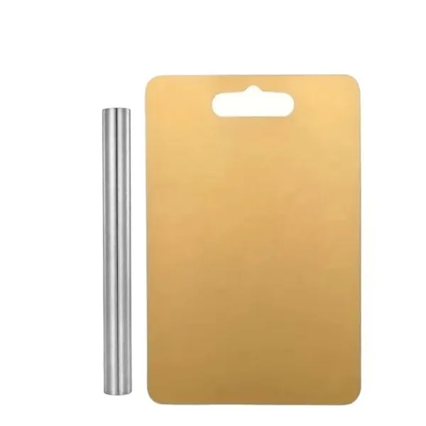 All-In-One_Stainless_Steel_Golden_Chopping_Board_(31X21)