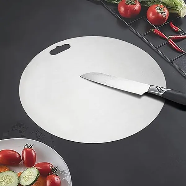 Stainless_Steel_Round_Chopping_Board_&_(31Cm)