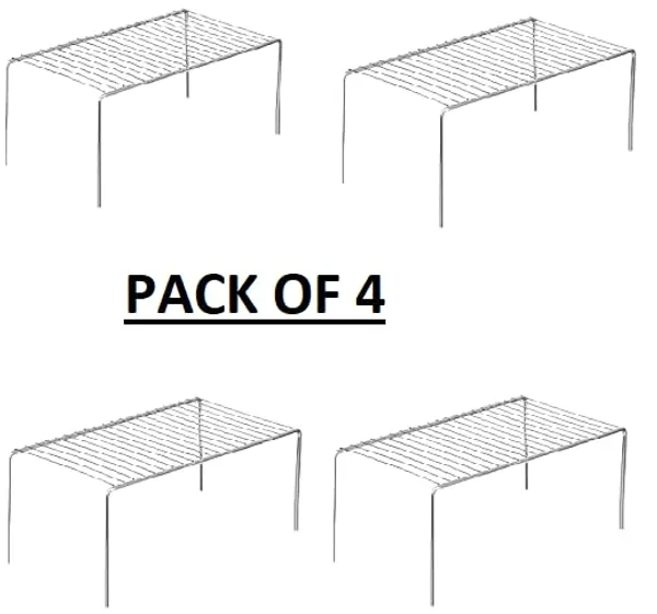 Stainless_Steel_Under_Cabinet_Kitchen_Dish_(Pack_Of_4)