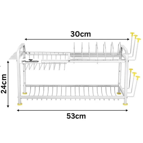 2_Layer_Stainless_Steel_Wall_Mount_(12_X_21_In,_Silver)