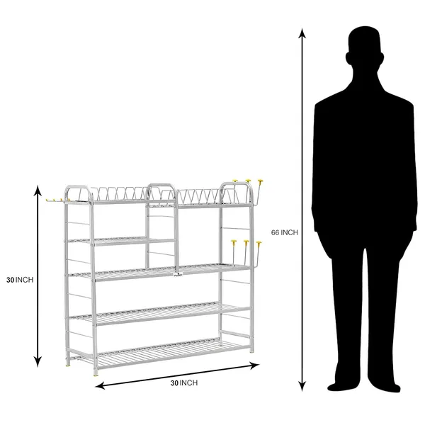 Wall_Mount_Kitchen_Utensils_Dish_Rack_(30_X_30_Inches)