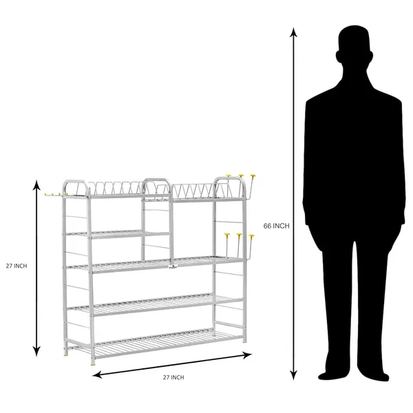 Wall_Mount_Kitchen_Utensils_Dish_Rack_(27_X_27_Inches)