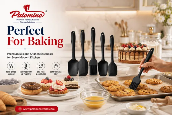 Palomino_Premium_5-Piece_Silicone_Kitchen_Utensil_Set_|_Food_Grade_BPA-Free_|_Heat_Resistant_Up_to_230°C_|_Non-Stick_Safe_|_Premium_Cooking_Tools_for_Modern_Kitchens
