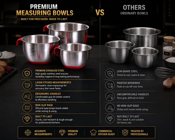Palomino®_Stainless_Steel_Measuring_Bowl_Set_with_Engraved_Measurements_|_Precision_Kitchen_Prep_Bowls_with_Non-Slip_Silicone_Base_&_Ergonomic_Handles_|_Professional_Baking_&_Cooking_Essentials