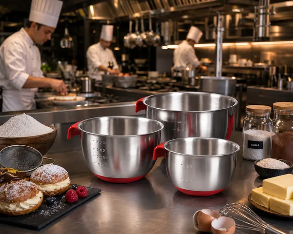 Palomino®_Stainless_Steel_Measuring_Bowl_Set_with_Engraved_Measurements_|_Precision_Kitchen_Prep_Bowls_with_Non-Slip_Silicone_Base_&_Ergonomic_Handles_|_Professional_Baking_&_Cooking_Essentials