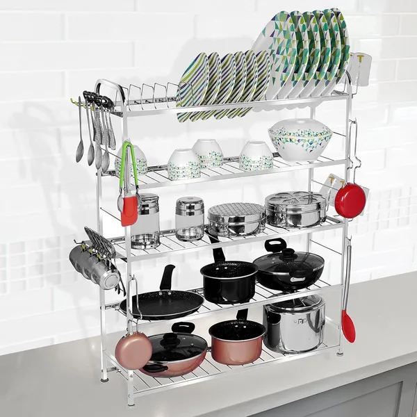 Wall_Mount_Kitchen_Utensils_Dish_Rack_(36_X_30)