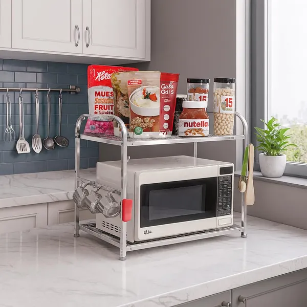 Stainless_Steel_2_Shelf_Microwave_Or_Oven_Stand_|_Multipurpose_Counter_Top_Standing_2_Tier_Kitchen_Rack_|_Kitchen_Organizer,_Tiered_Shelf