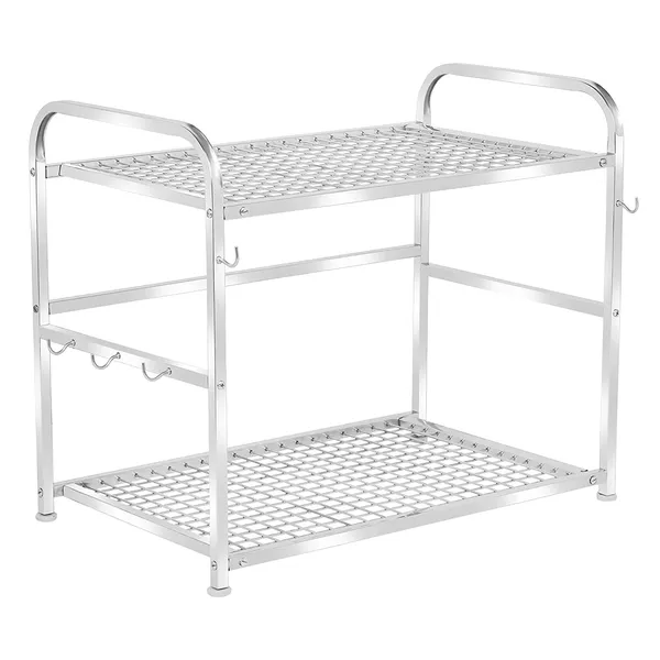 Stainless_Steel_2_Shelf_Microwave_Or_Oven_Stand_|_Multipurpose_Counter_Top_Standing_2_Tier_Kitchen_Rack_|_Kitchen_Organizer,_Tiered_Shelf