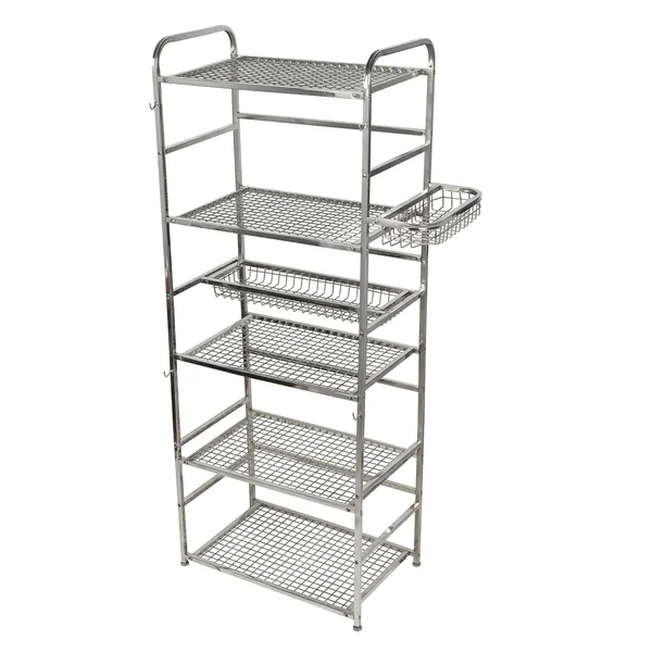 Stainless_Steel_Space_Saver_Kitchen_Rack_(Silver)