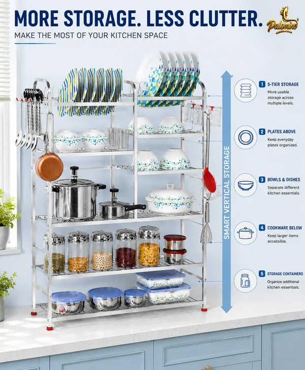 Wall_Mount_Kitchen_Utensils_Dish_Rack_(36_X_30_Inches,_Tiered_Shelf)