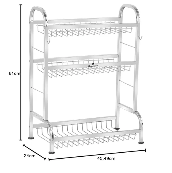 Stainless_Steel_Dish/Plate_Rack/Stand_(24X18_Inch_3_Layer_Kitchen)