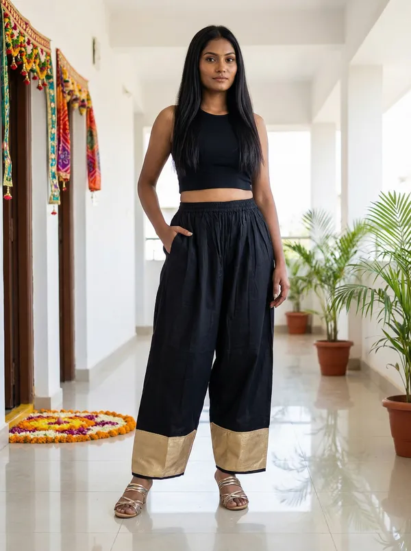 Black_Festive_Farshee_Pant