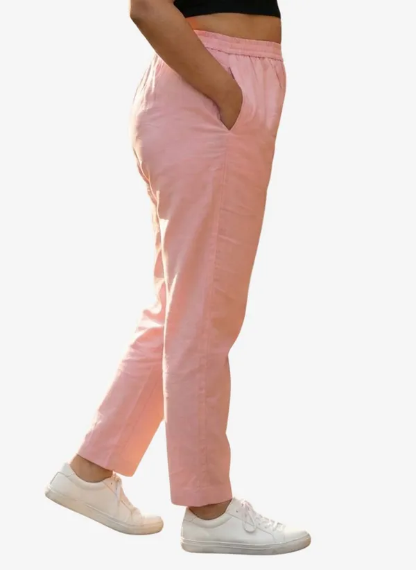 Pink_Cotton_Comfort_Fit_Mid-rise_Formal_Trouser_For_Women