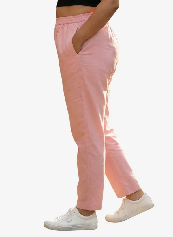 Pink_Cotton_Comfort_Fit_Mid-rise_Formal_Trouser_For_Women