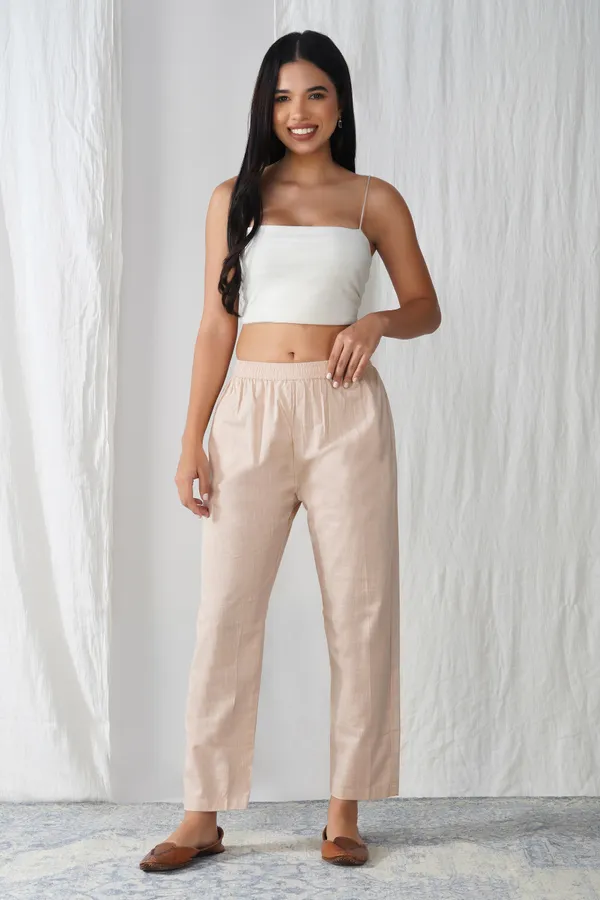 Women_Cotton_Slub_Premium_Pant