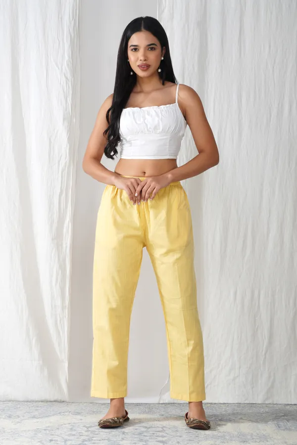 Women_Cotton_Slub_Premium_Pant