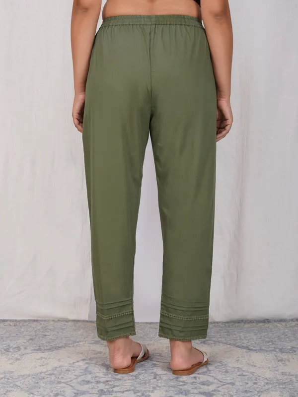 Green_Cotton_Relaxed_Mid-Rise_Lace_Hem_Trousers_For_Women
