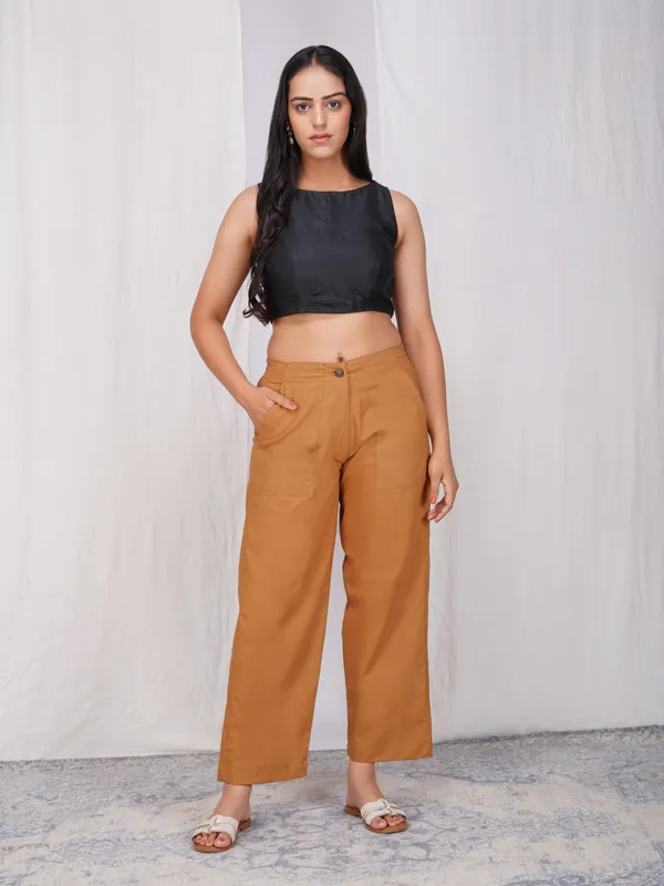 Mustard_Cotton_Comfort_Fit_Mid-rise_Formal_Trouser_For_Women