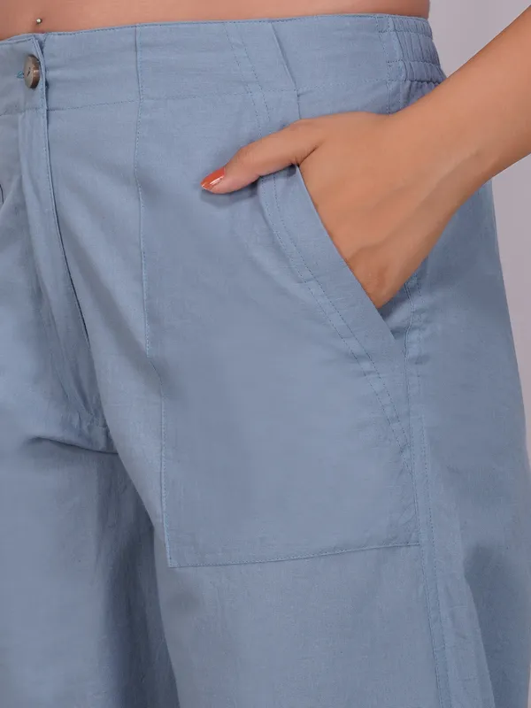 Blue_Cotton_Comfort_Fit_Mid-rise_Formal_Trouser_For_Women