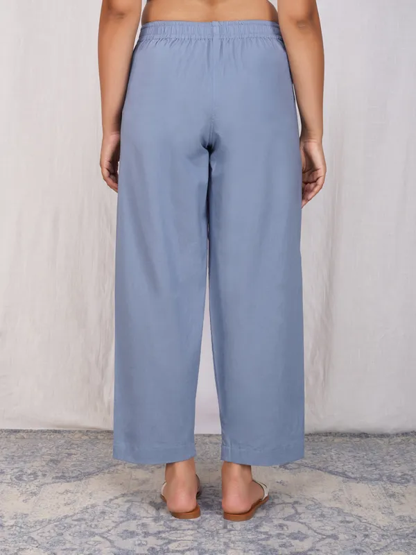 Blue_Cotton_Comfort_Fit_Mid-rise_Formal_Trouser_For_Women