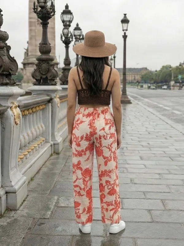 Women_Frilled_High-Rise_Wrinkle_Free_Flared_Trousers