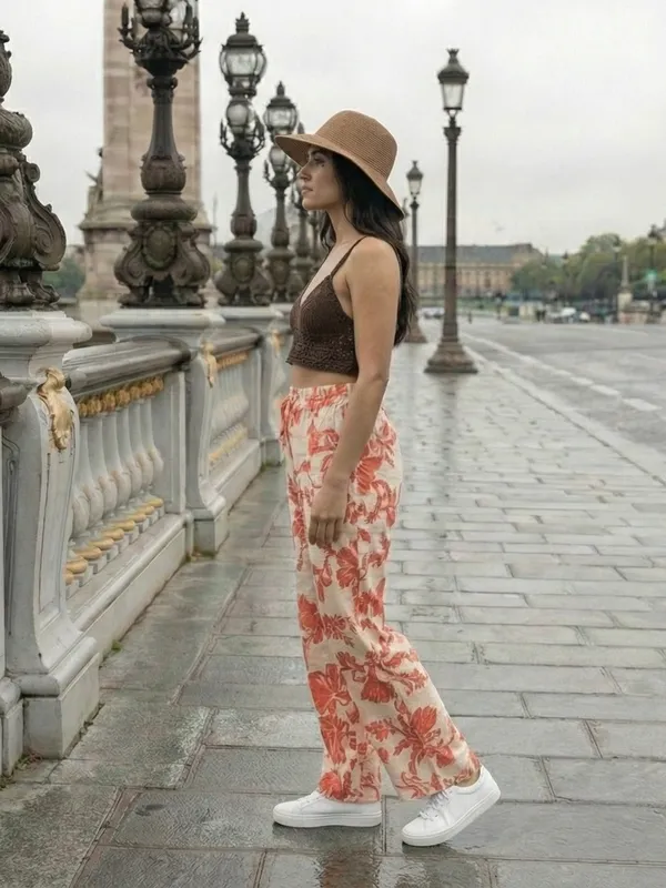 Women_Frilled_High-Rise_Wrinkle_Free_Flared_Trousers
