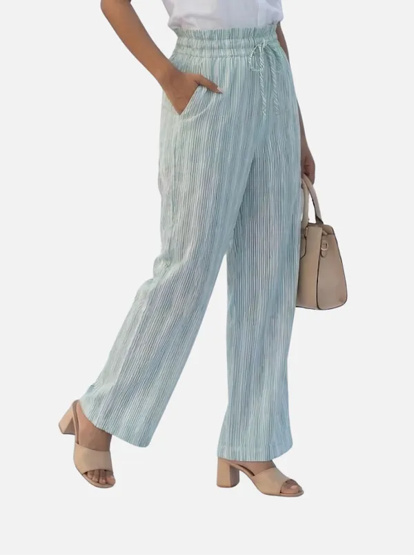 Green_Cotton_Comfort_Fit_High-rise_Formal_Trouser_For_Women