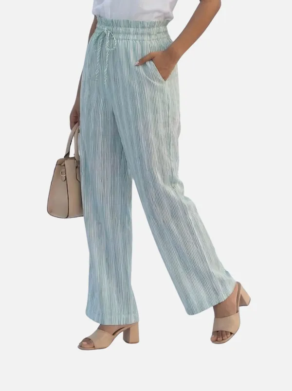 Green_Cotton_Comfort_Fit_High-rise_Formal_Trouser_For_Women