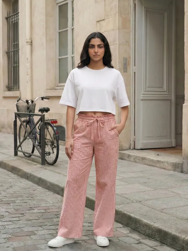 Orange_Cotton_Comfort_Fit_High-rise_Formal_Trouser_For_Women