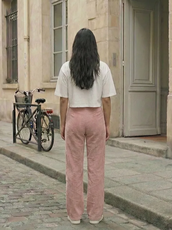 Orange_Cotton_Comfort_Fit_High-rise_Formal_Trouser_For_Women