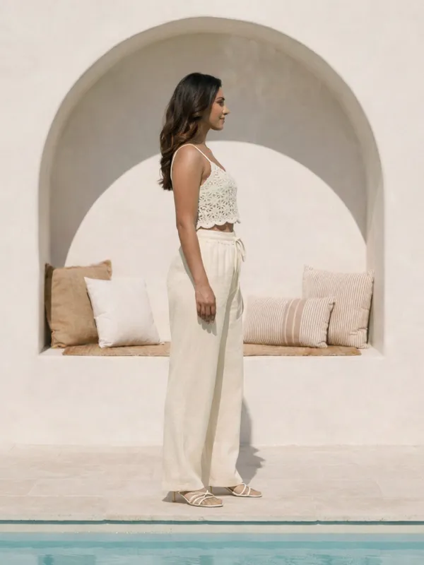 Women's_Cream_Cotton_High-Rise_Paperbag_Extra_Wide_Leg_Trousers