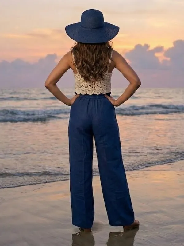 Midnight_Breeze_Navy_Blue_Ruffle_Trim_Wide-Leg_Trousers